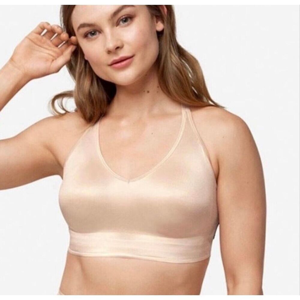 Ruby Ribbon Pin Up Racerback Demi Pale Nwt Size 32